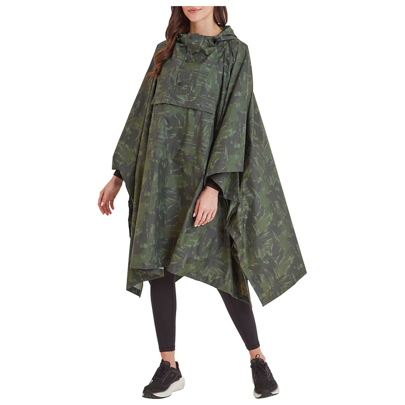 Pull à Capuche Camouflage Vert Homme TOG24 - Taille S (occasion Parfait état)