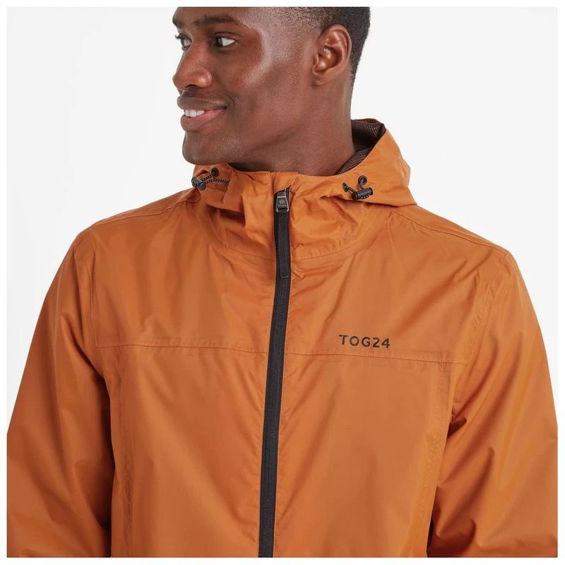 Burnt orange waterproof jacket sales