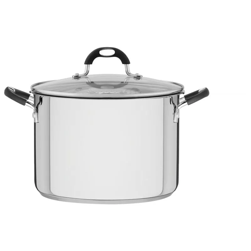 Tramontina Cookware 24cm Tri Ply Base Pasta Pot Silver Sportpursui