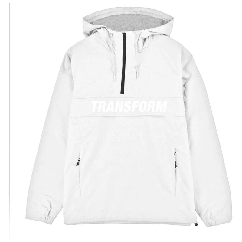 Transform The Fast Text 1920 Ski Pullover Jacket (White) | Sportpursui