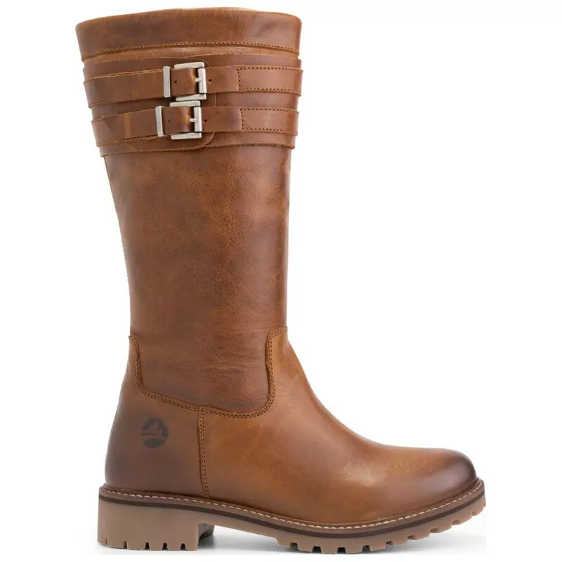 Travelin Womens Solstad Boots Cognac Sportpursuit