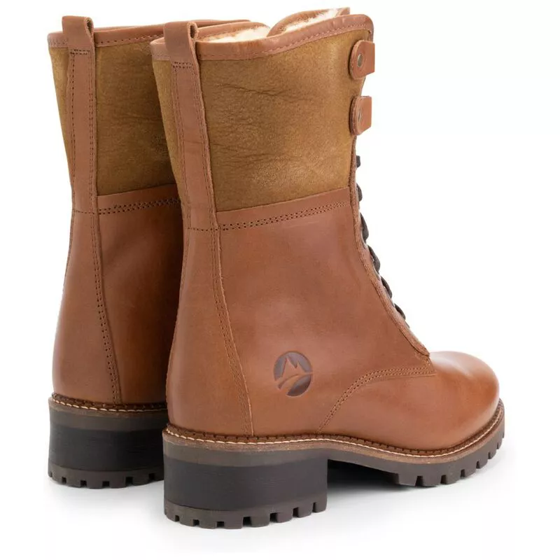 Travelin Womens Myre Boots Cognac Sportpursuit
