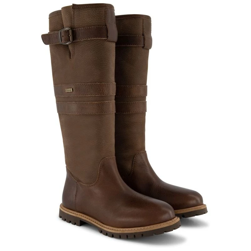 Travelin Womens Norway Boots Dark Brown Sportpursuit