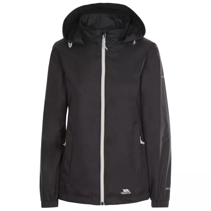 Trespass Womens Sabrina Jacket Black Sportpursuit