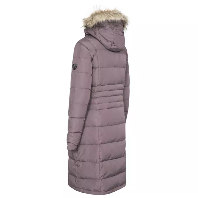 Trespass Womens Phyllis Down Parka Dusty Heather Sportpursuit