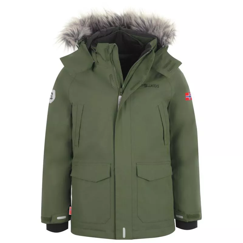 Trollkids Stavanger Mantel Meisjes - Navy/Mint
