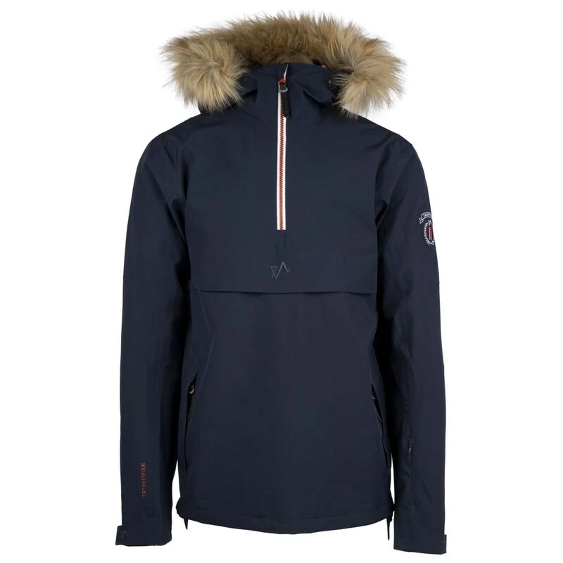 TwentyFour Mens Finse 2.0 2 Layer Anorak Blue Ink Sportpursuit