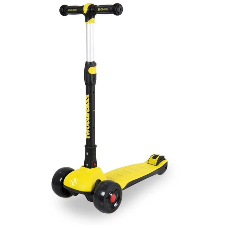 Two Bare Feet Kids Trike Scooter Yellow Sportpursuit