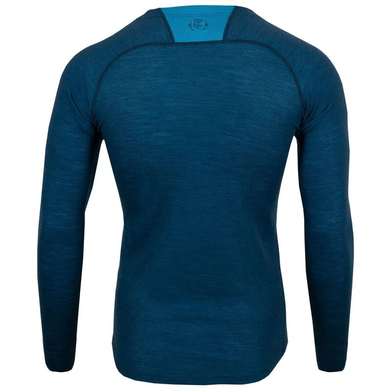 UNTRAKT Mens Celestine Merino Long Sleeve Baselayer Top (Ink