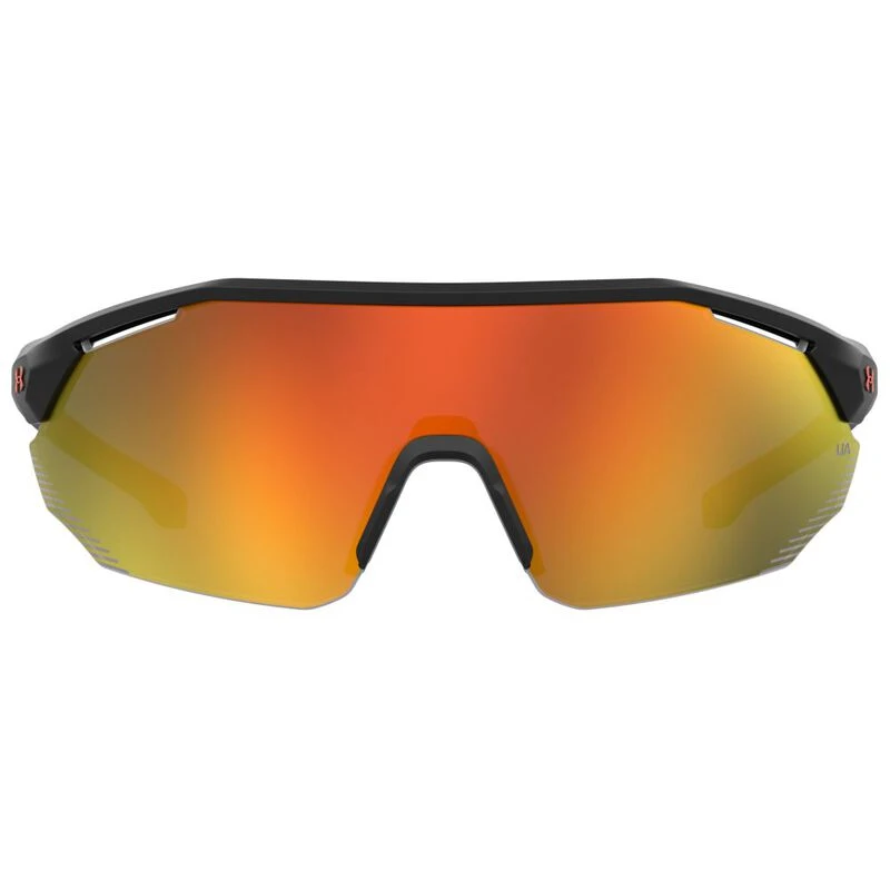 Under Armour Eyewear Mens Performance Sunglasses (Matte Black Orange)