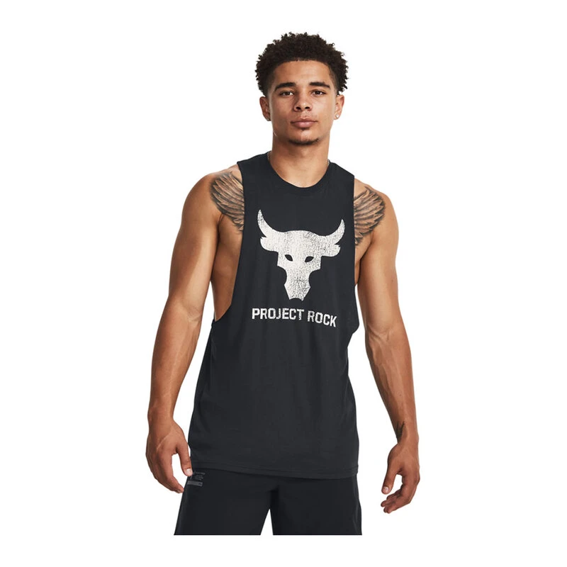 Under Armour Mens Pjt Rock Brahma Bull Vest Black Sportpursuit