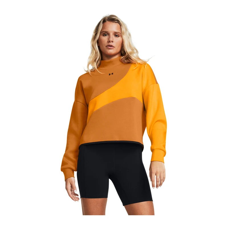 Under Armour Womens Unstoppable Jacket Orange Sportpursuit