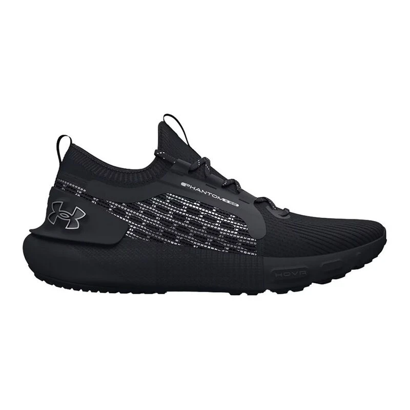 UnderArmour Mens HOVR Phantom 3 SE RFLCT Running Shoes Black Sport