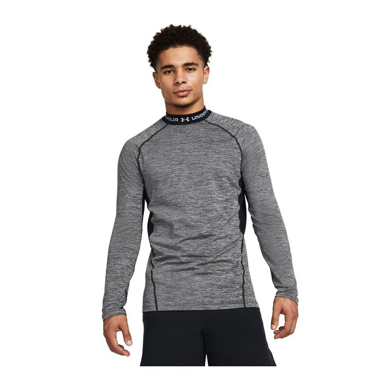 UnderArmour Maglia termica CG Armour Twist Mock Uomo Grigio privat