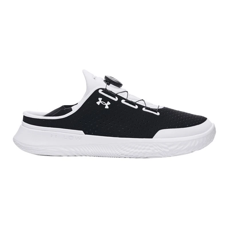 Under Armour Mens Slipspeed Trainer NB Casual Shoes Black White Sp