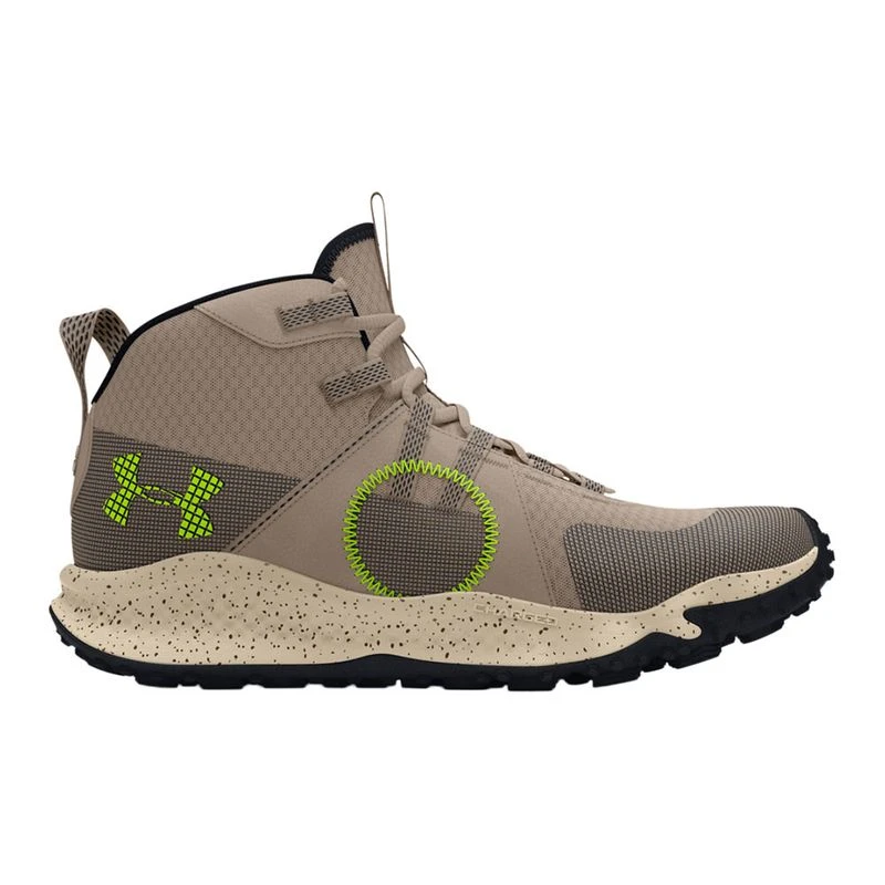 Under Armour Mens Charged Maven Hiking Shoes Brown Sportpursuit