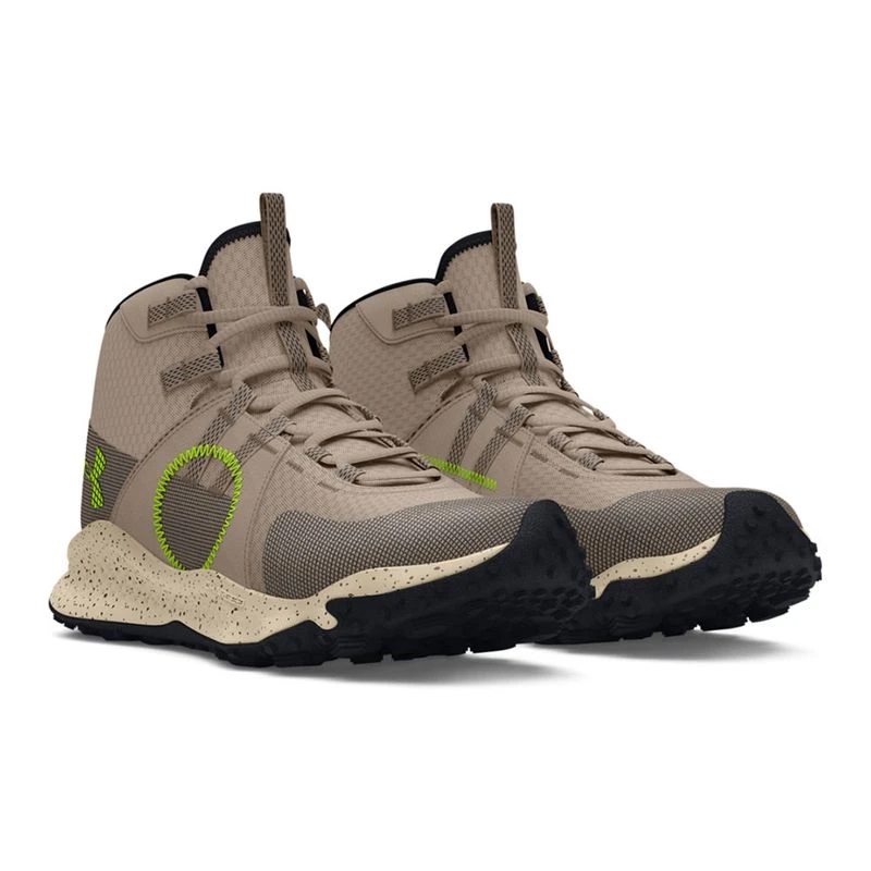 Under Armour Mens Charged Maven Hiking Shoes Brown Sportpursuit