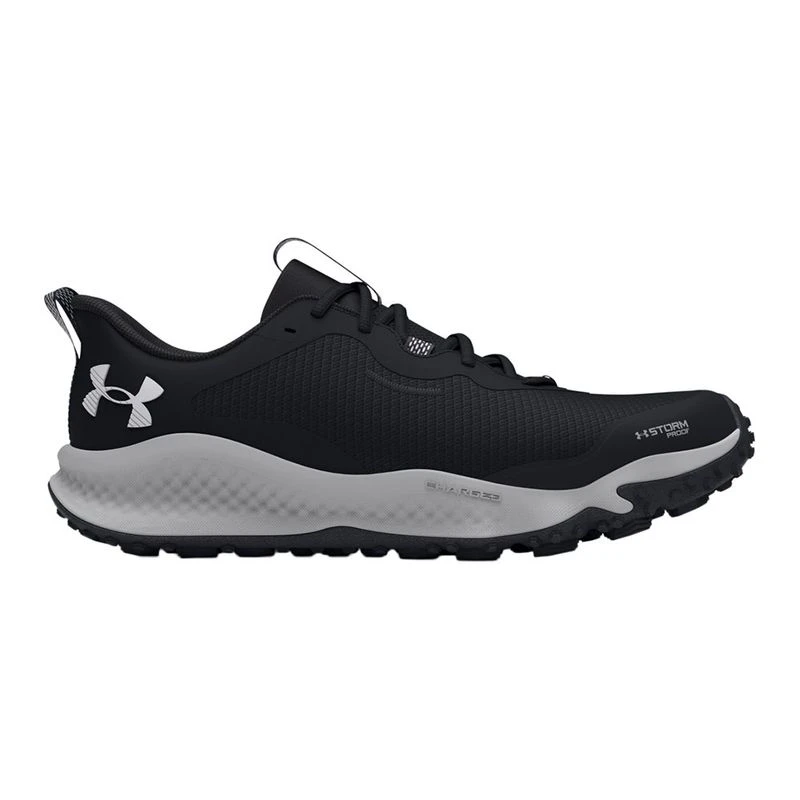 Under Armour Mens Charged Maven WP Trail Running Shoes Black Sport
