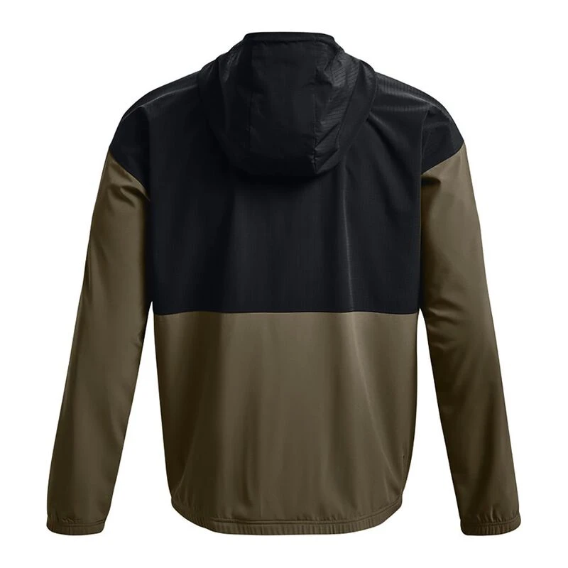 UnderArmour Mens Rush Popover Hoody Green Sportpursuit