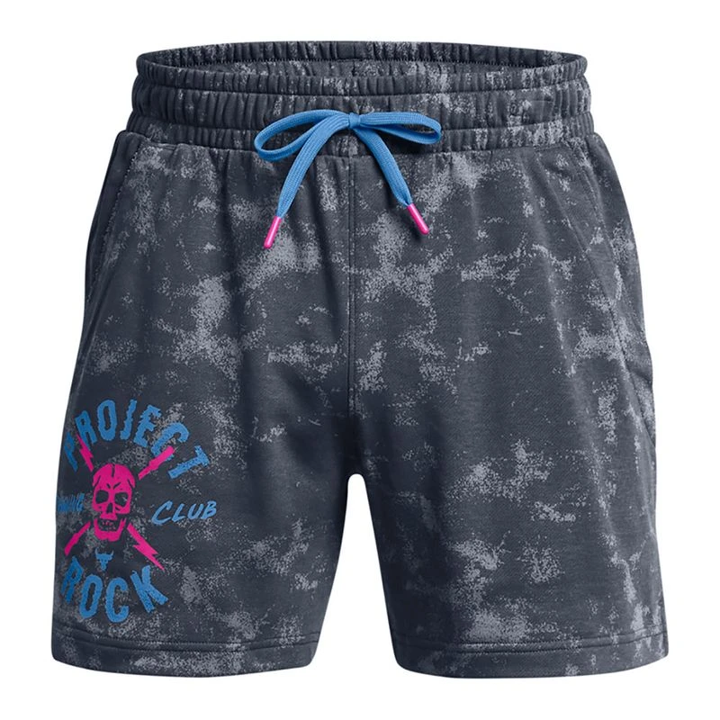 Project Rock Buy Men's Terry Shorts Black In Dubai, UAE | Under