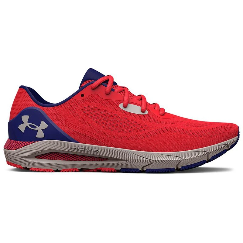 Under Armour Mens HOVR Sonic 5 Shoes Red Sportpursuit