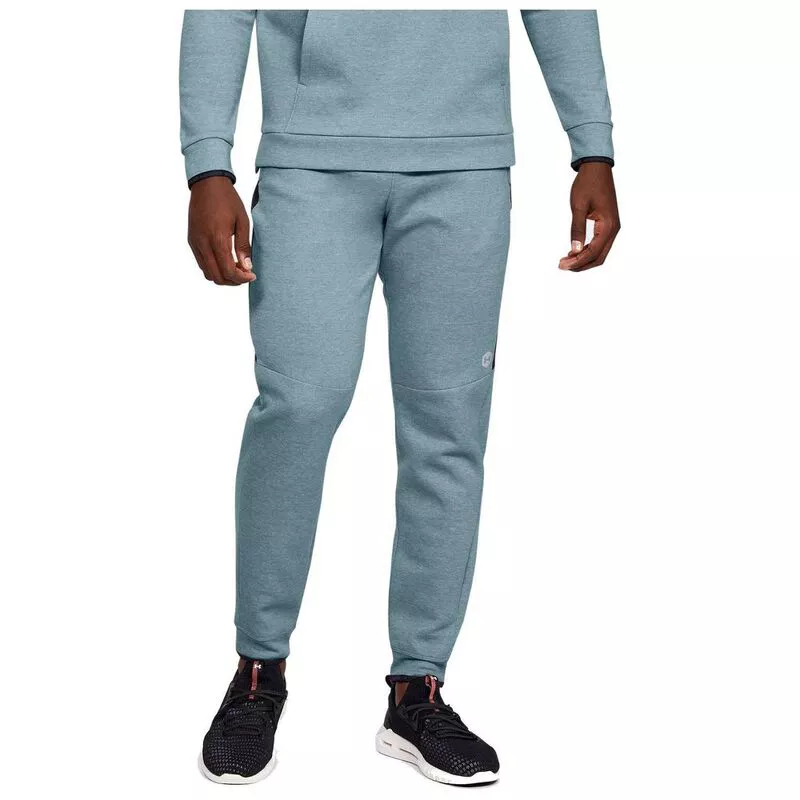 Under Armour Mens Athlete Recovery Fleece Trousers Grey Sportpursu
