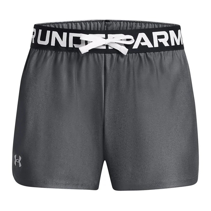 Under Armour Short Play Up Solid Filles Gris privatesportshop