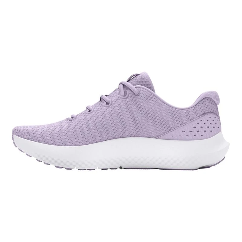 Under Armour Womens Charged Surge 4 Running Shoes Purple Sportpurs