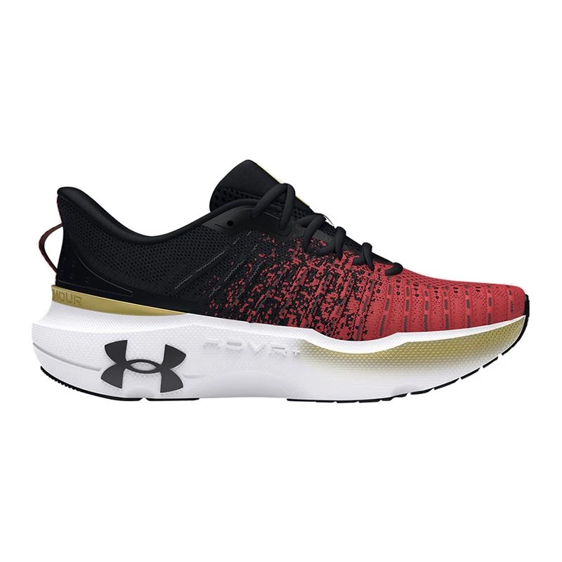 Under armour red and black running shoes 2025