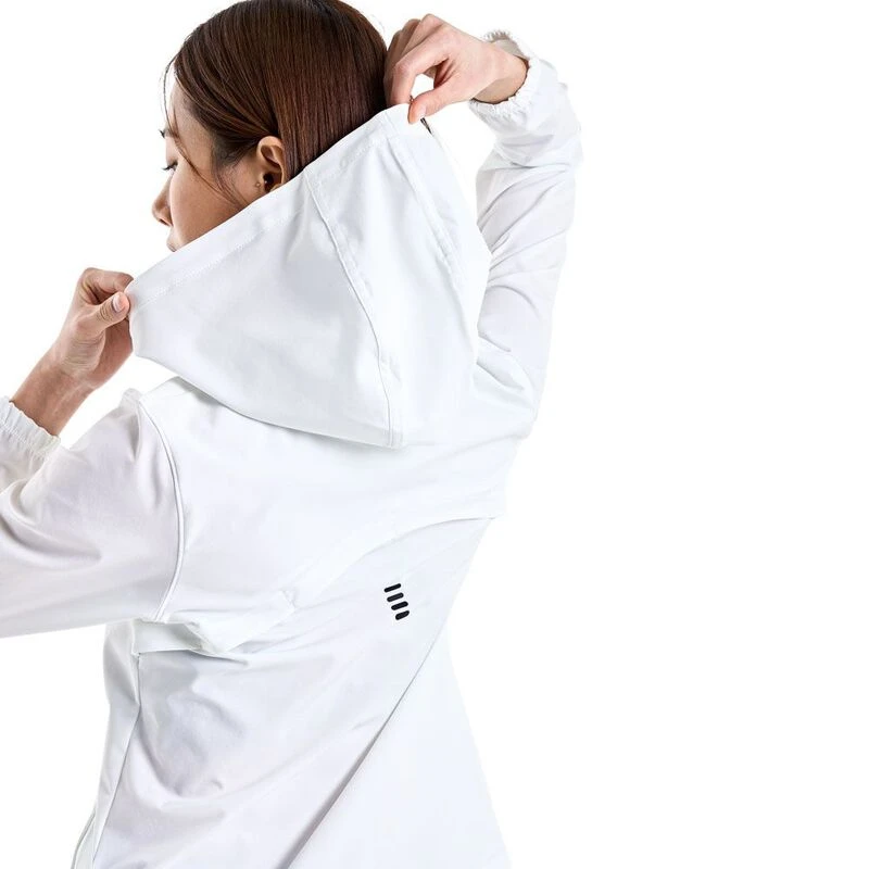 UnderArmour Womens Outrun The Storm Jacket White Sportpursuit