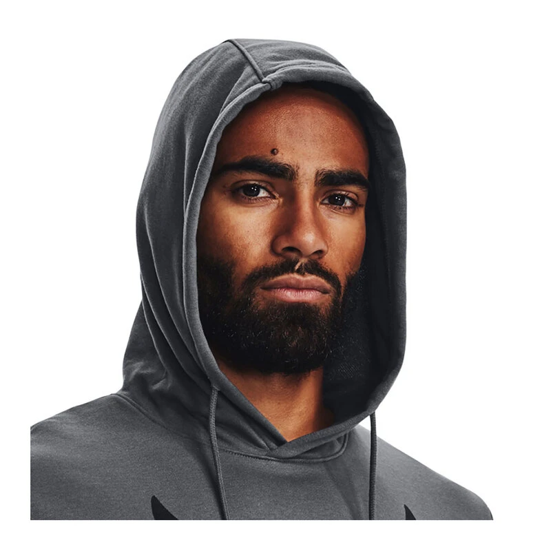UnderArmour Felpa con cappuccio PJT Rock SS 6M HD Uomo Grigio priv