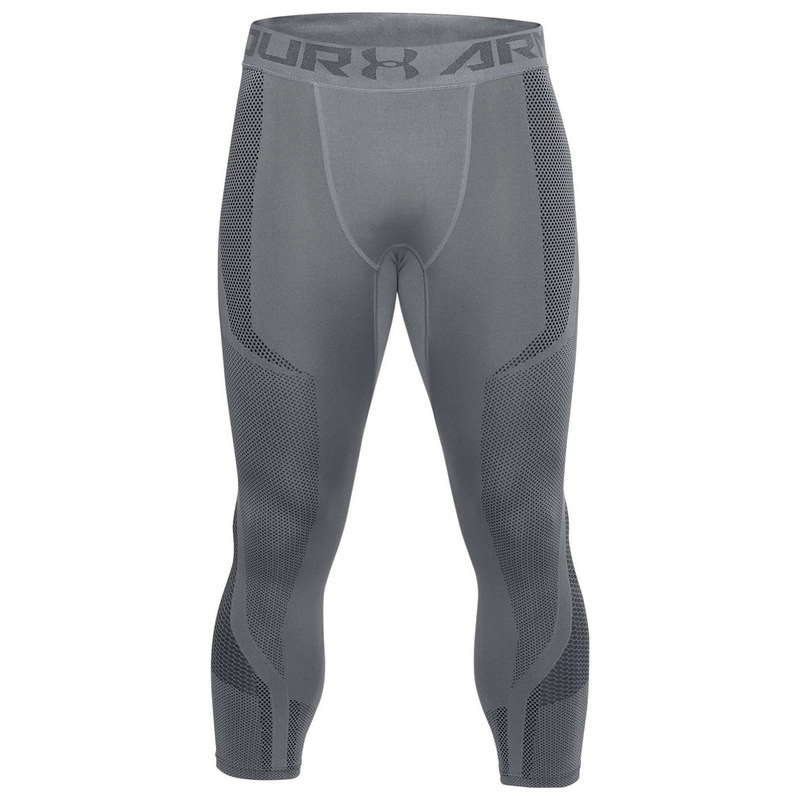 Under Armour Mens Seamless Compression 3/4 Tights (Zinc Grey)