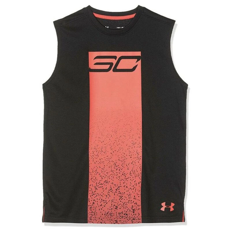 Under Armour Kids SC30 Singlet Black Sportpursuit