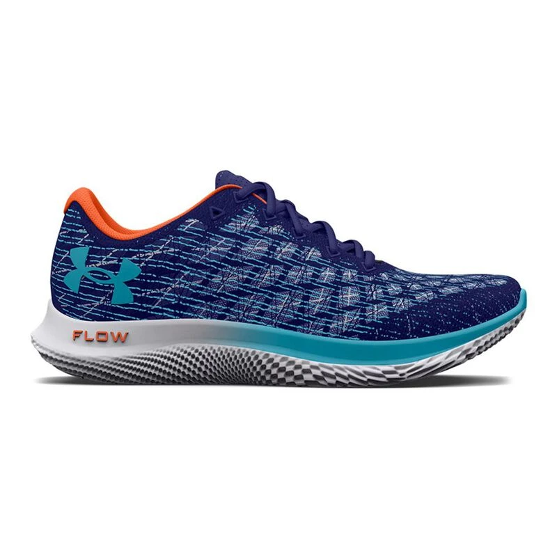 UnderArmour Mens Flow Velociti Wind 2 Running Shoes Purple Sportpu