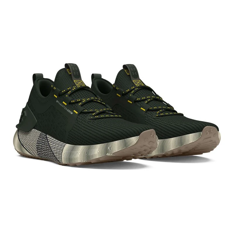 Under Armour Mens Hovr Phantom 3 SE LTD Running Shoes Green Sportp