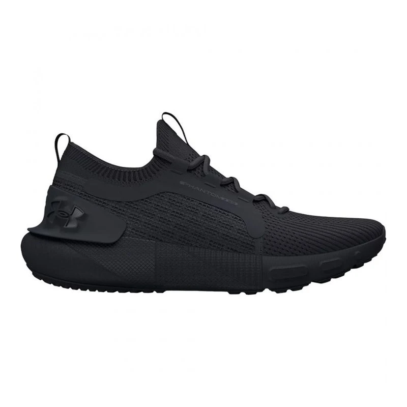 Under armour hovr phantom black men's running shoe on sale