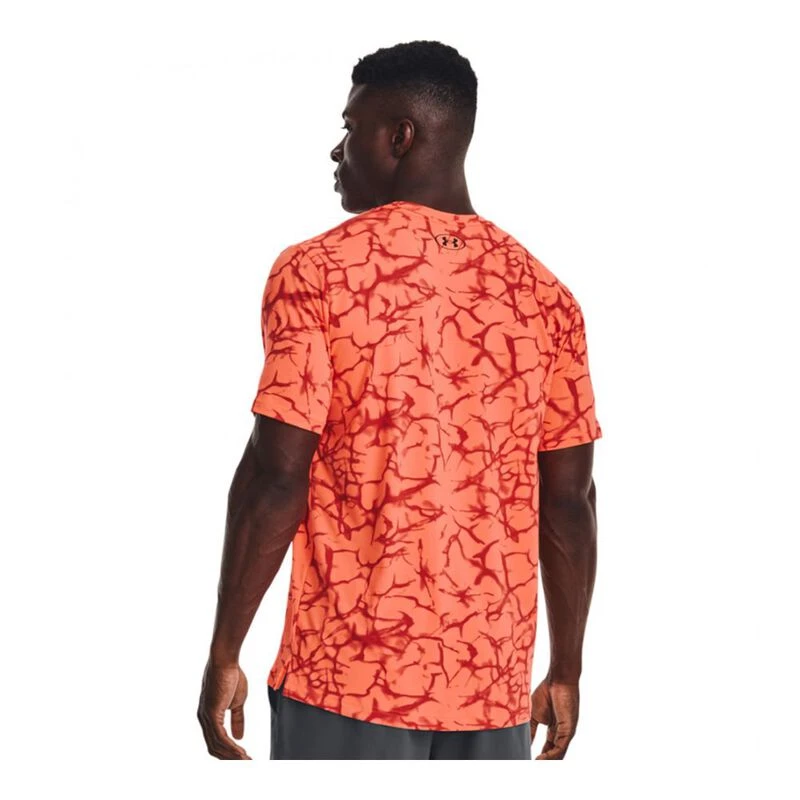 UnderArmour Maglia Rush Energy Print Uomo Arancione privatesportsh