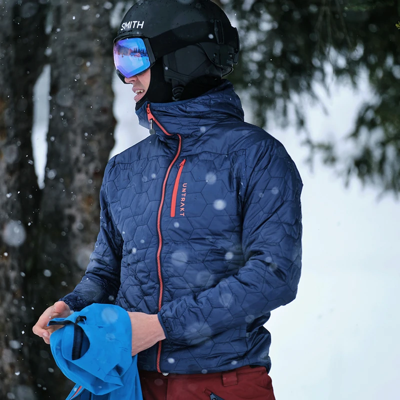 Ski mid layer jacket top