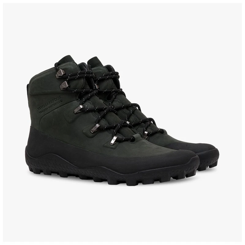 Vivobarefoot Womens Tracker Winter II SG Hiking Boots (Black) | Sportp