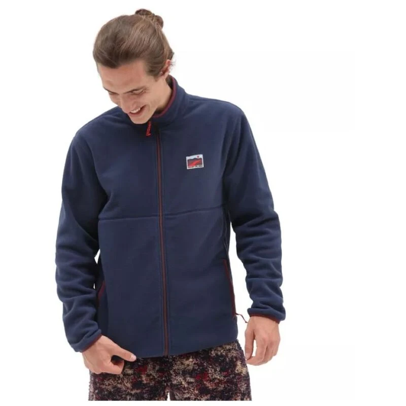 Vans Mens Outdoor Club Fleece Jacket Dark Blue Sportpursuit