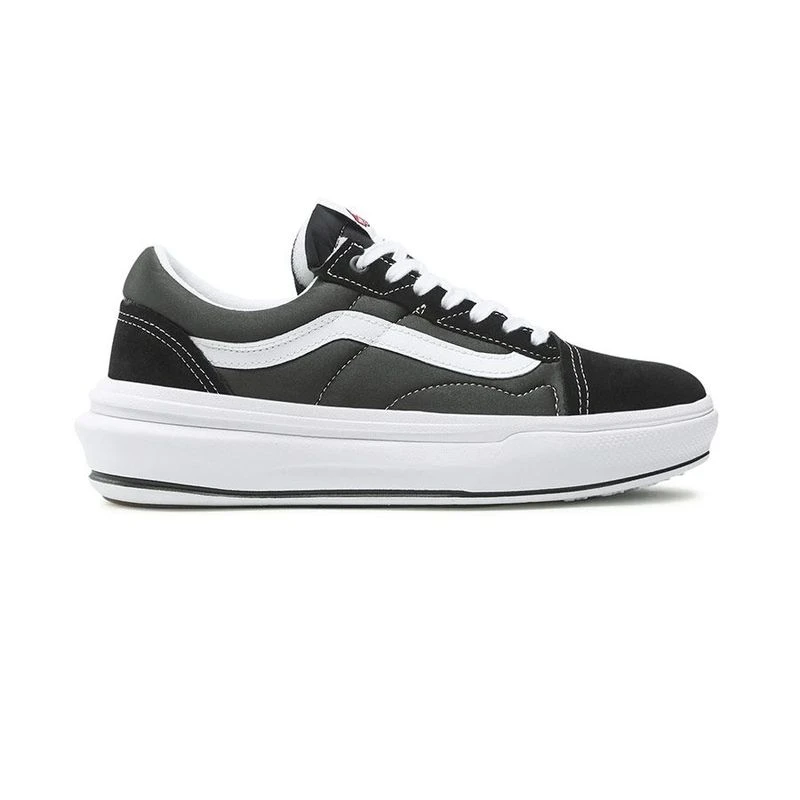 Vans Old Skool Overt Casual Shoes Black White Sportpursuit