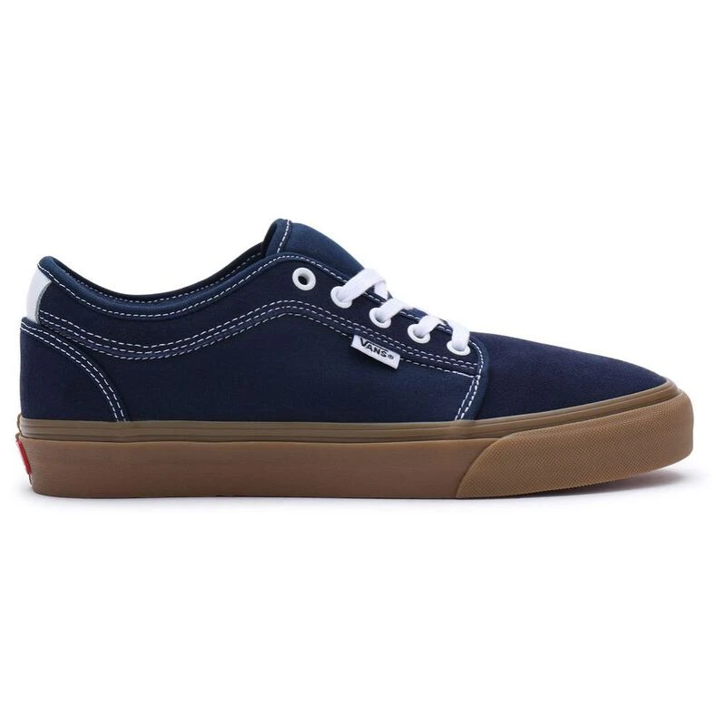 Vans Mens Skate Chukka Low Shoes Medium Blue Sportpursuit