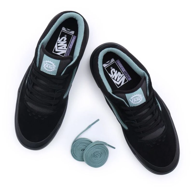 Mens black deals vans shoes