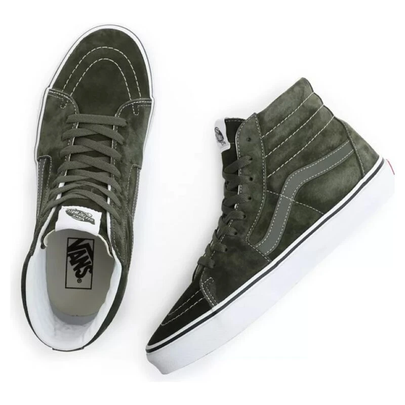 Olive skate high vans 2025
