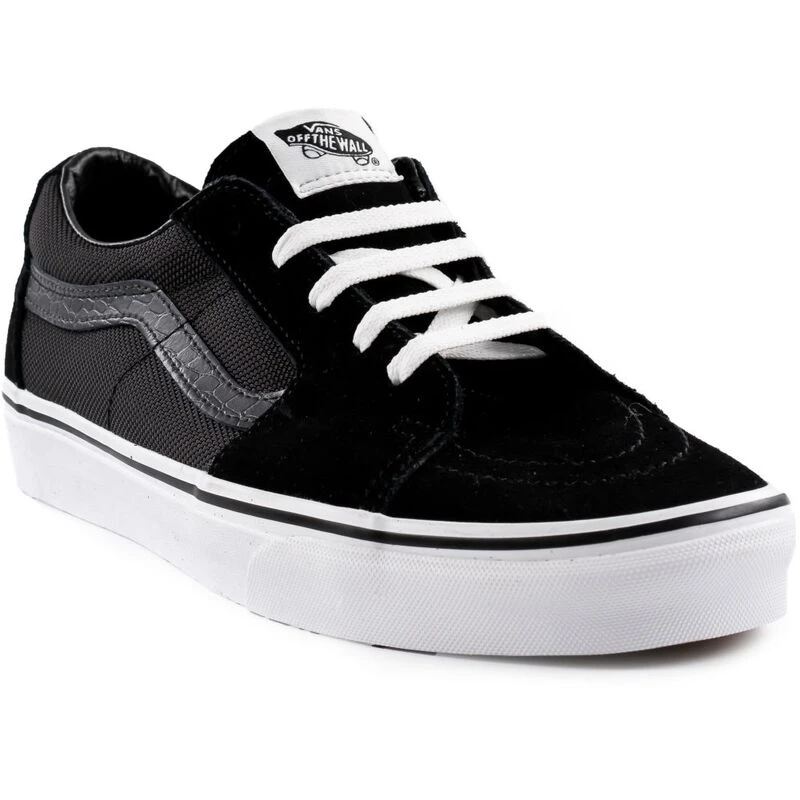 Vans Sk8 Low Shoes Black True White Sportpursuit