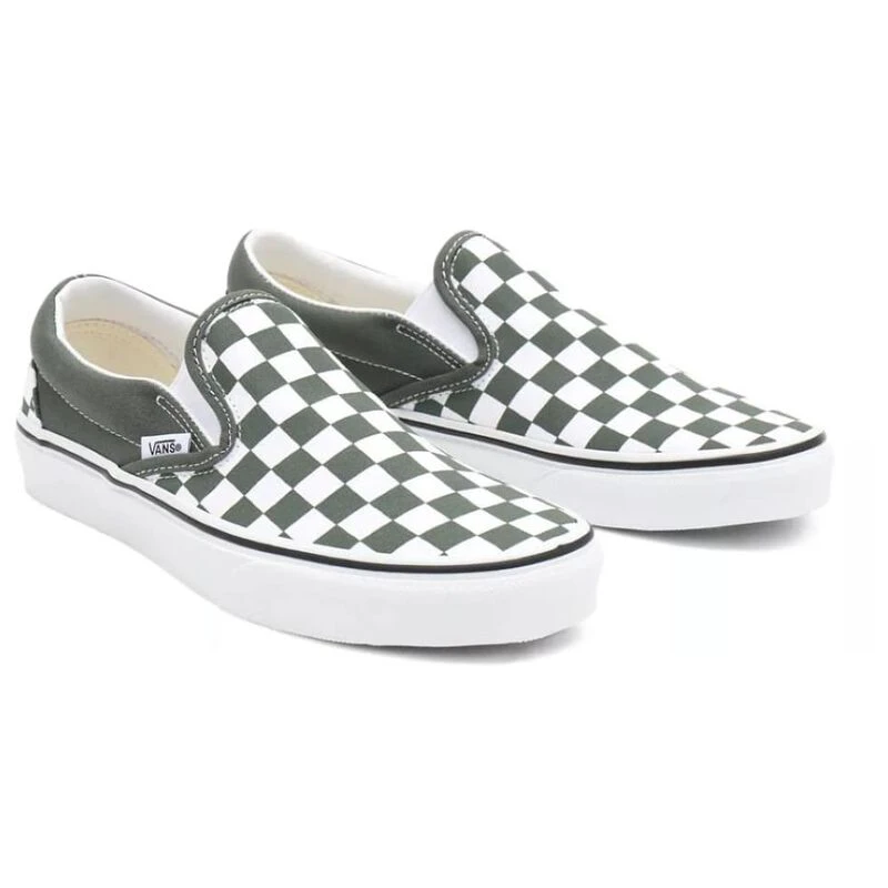 green checkered vans womens