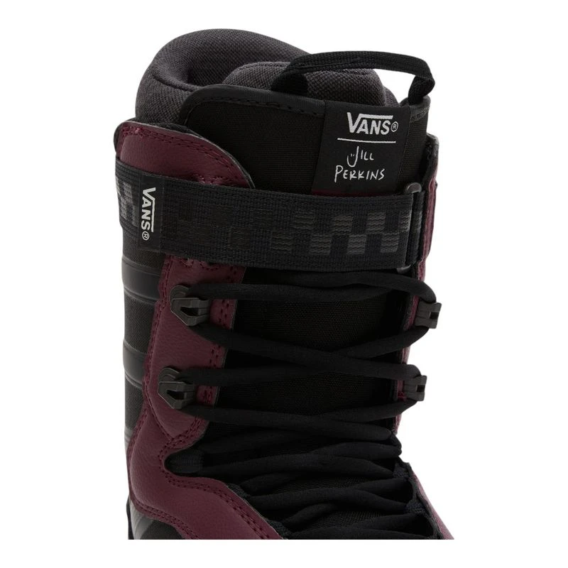 Vans Womens HI-Standard Pro Snowboard Boots (Black/Burgundy) | Sportpu