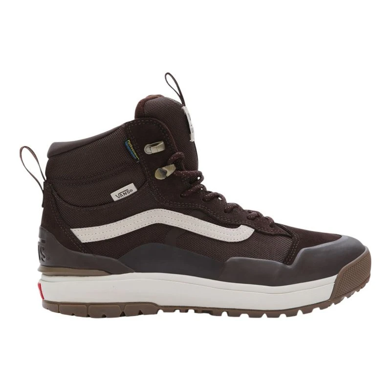 Vans ultrarange hi brown deals