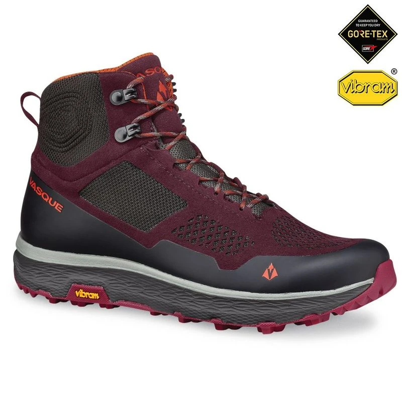 Vasque Womens Breeze LT GTX Hiking Boots Eggplant Anthracite Sport