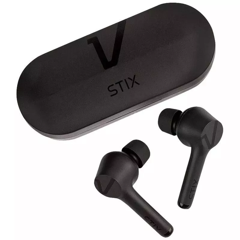Veho Stix True Wireless Earphones Dark Grey Sportpursuit
